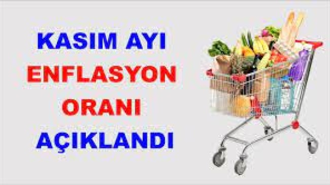 Kasım Ayı Enflasyon Oranları Belli Oldu